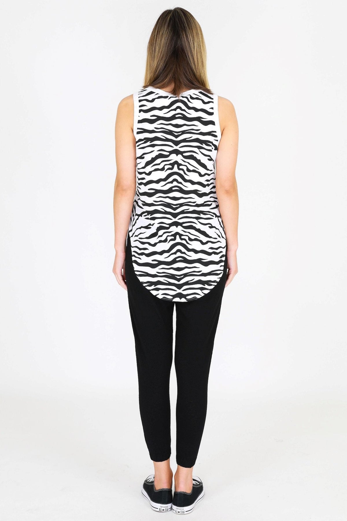 Eloise Zebra Print Tank Top (Sale)