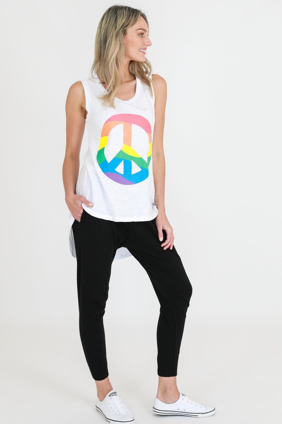 Melanie Peace Tank Top (Sale)