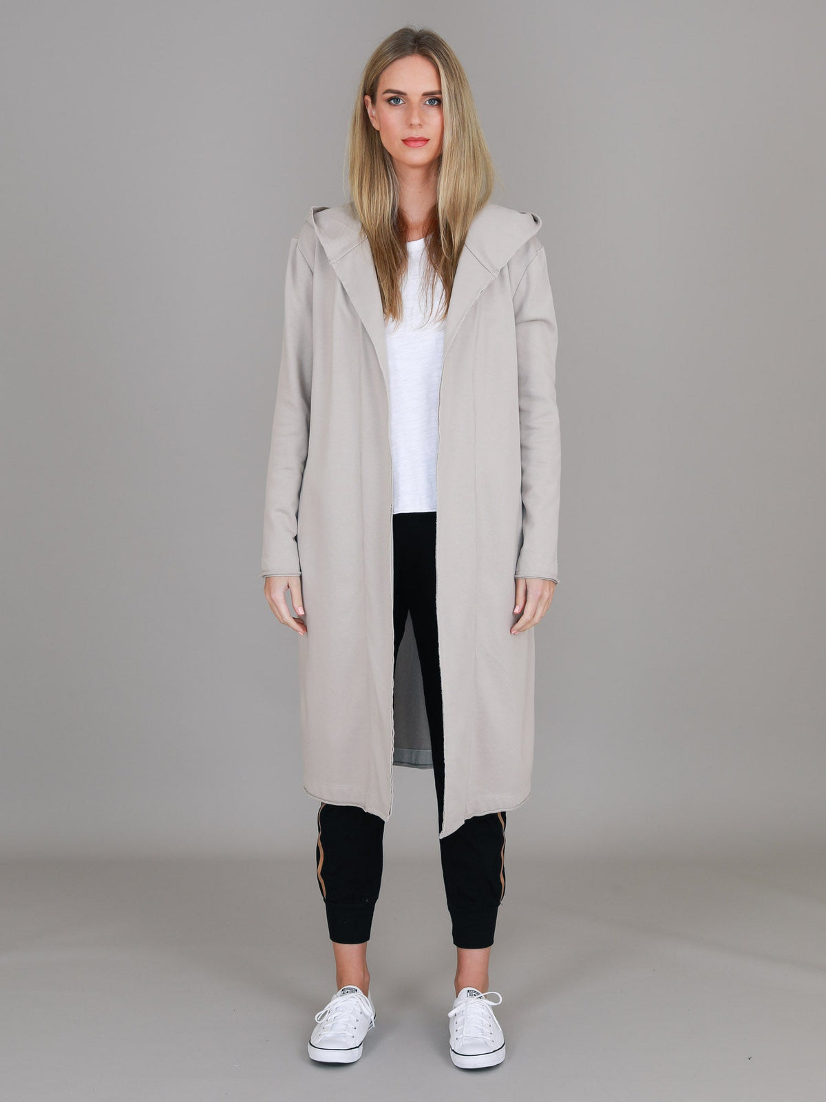Salisbury | Women's Long Jacket – Cotton French Terry