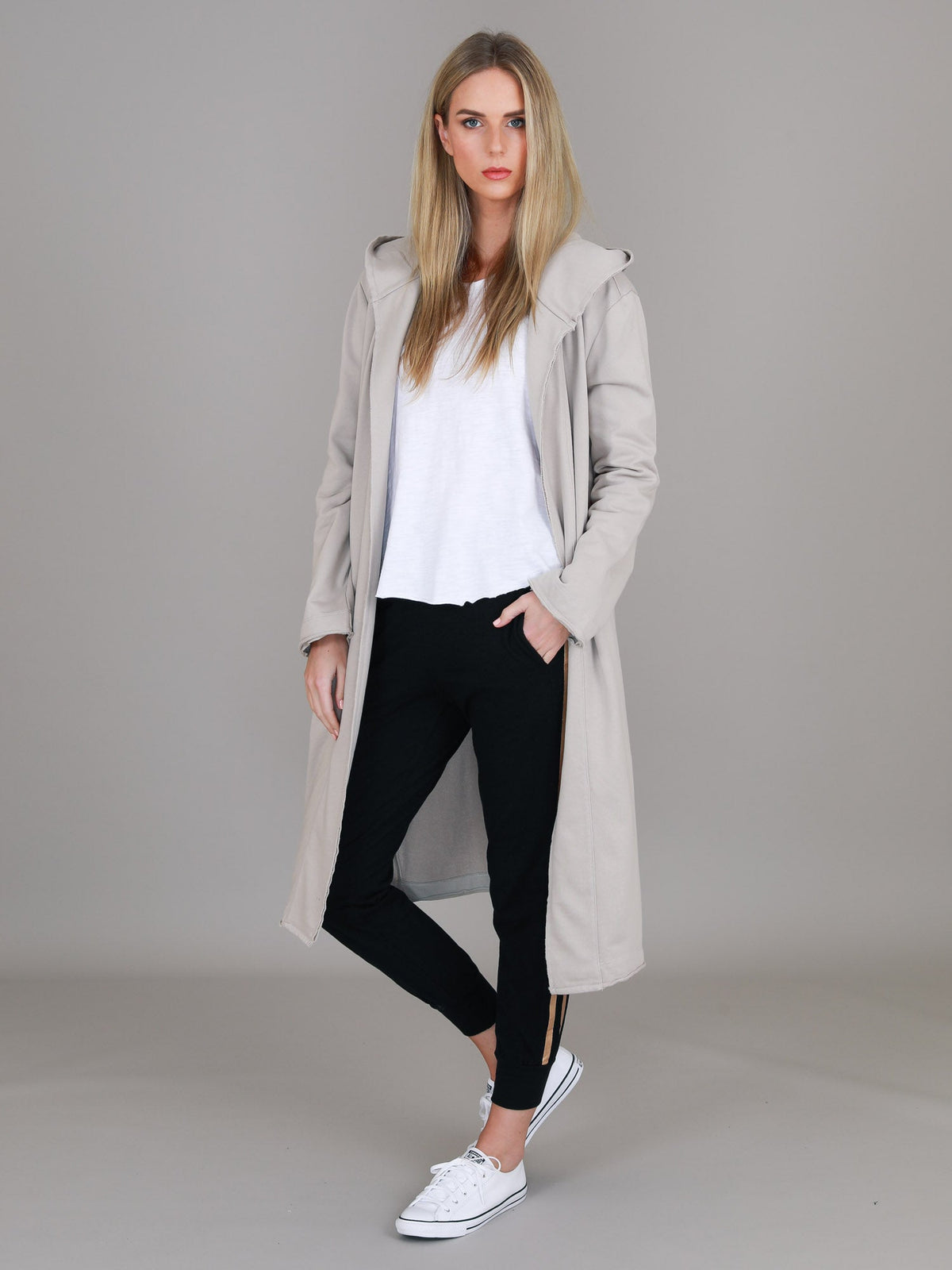 Salisbury | Women's Long Jacket – Cotton French Terry