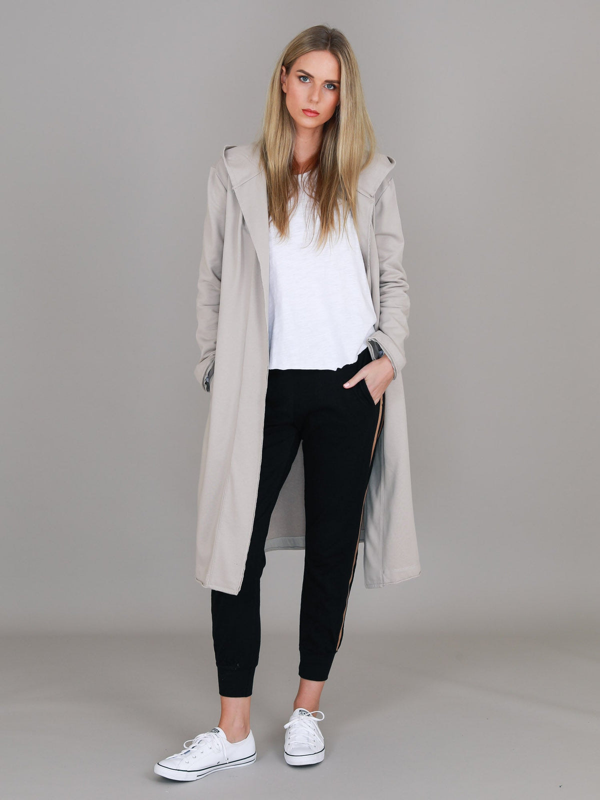 Salisbury | Women's Long Jacket – Cotton French Terry