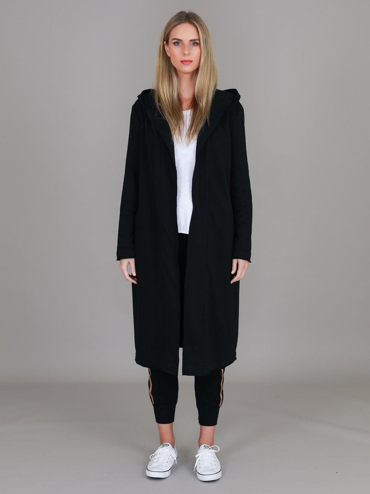 Salisbury | Women's Long Jacket – Cotton French Terry