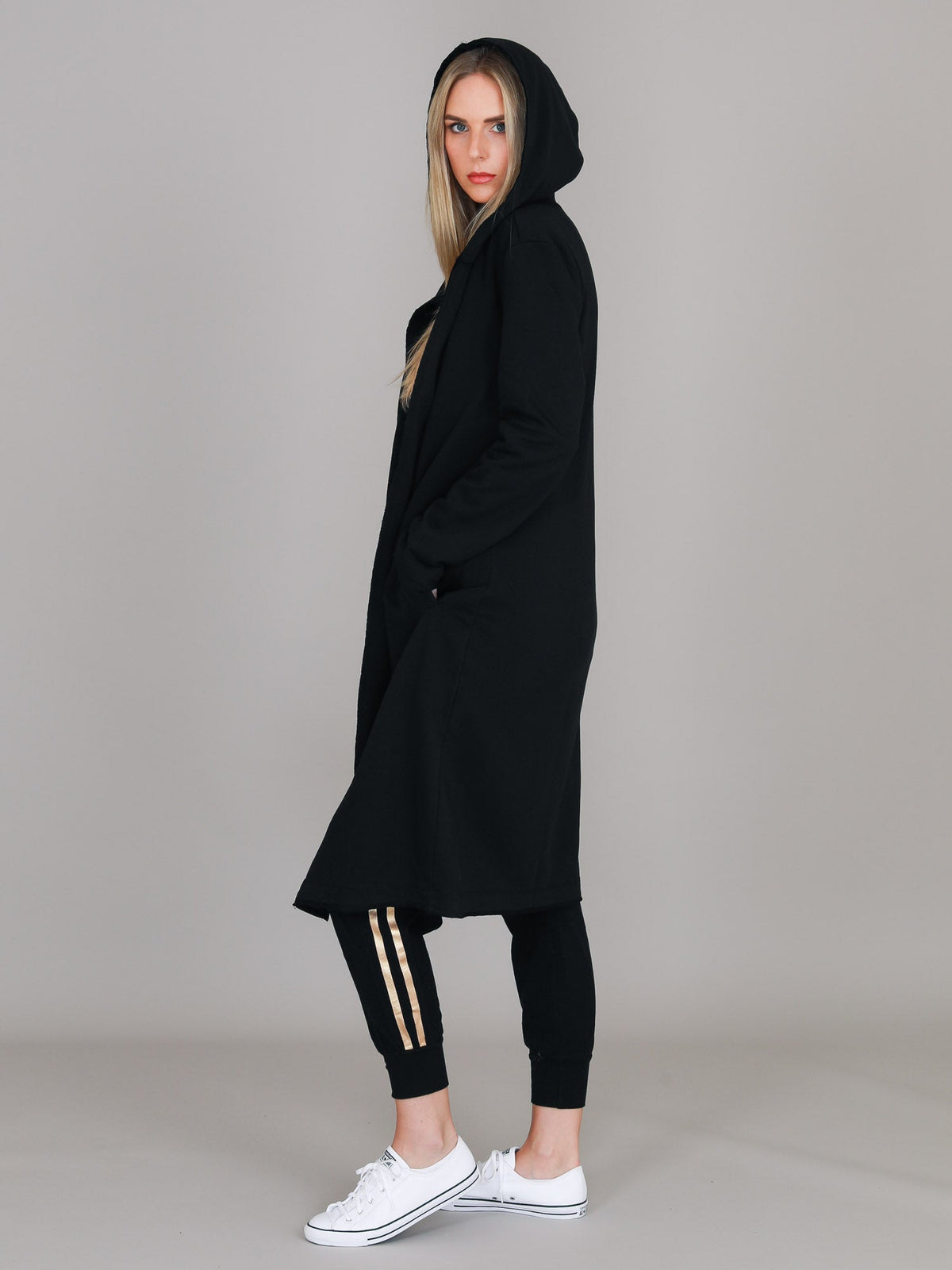 Salisbury | Women's Long Jacket – Cotton French Terry