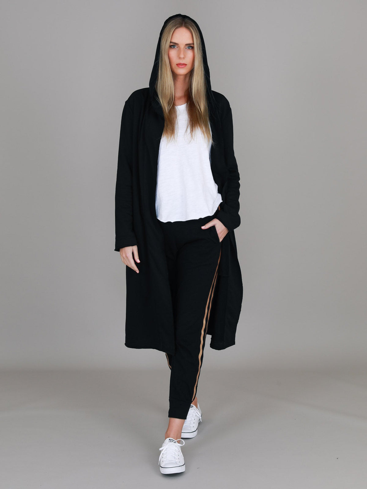 Salisbury | Women's Long Jacket – Cotton French Terry