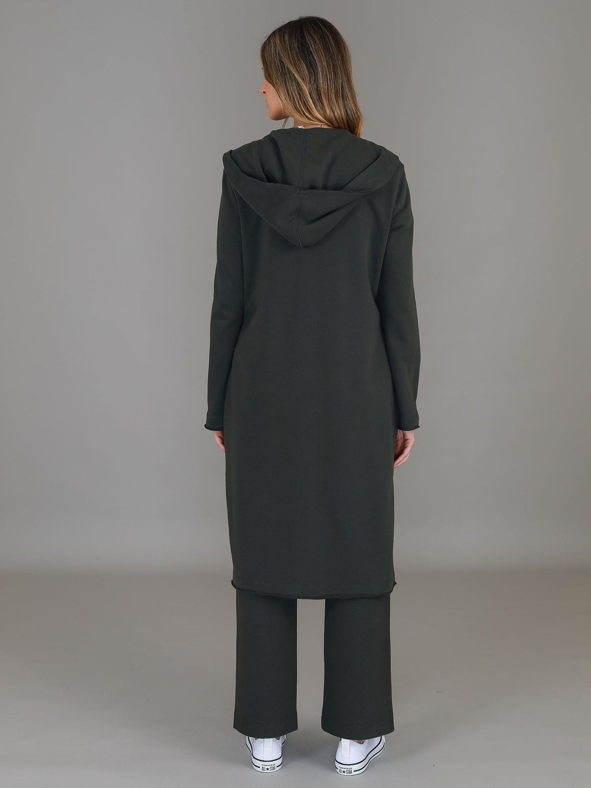 Salisbury | Women's Long Jacket – Cotton French Terry