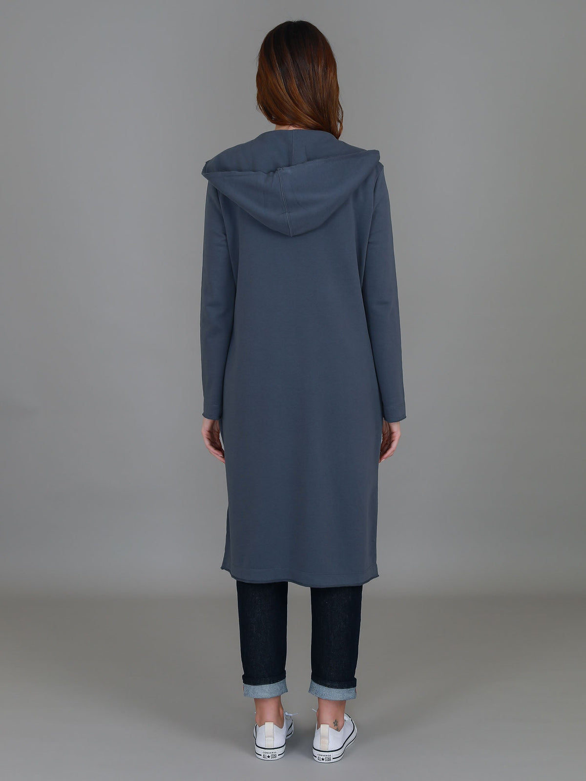 Salisbury | Women's Long Jacket – Cotton French Terry