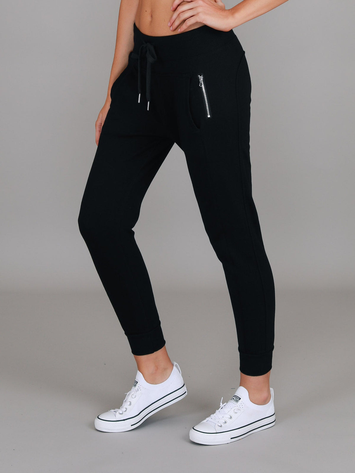 Byron | Women's Slim Fit Jogger Pants – Cotton French Terry