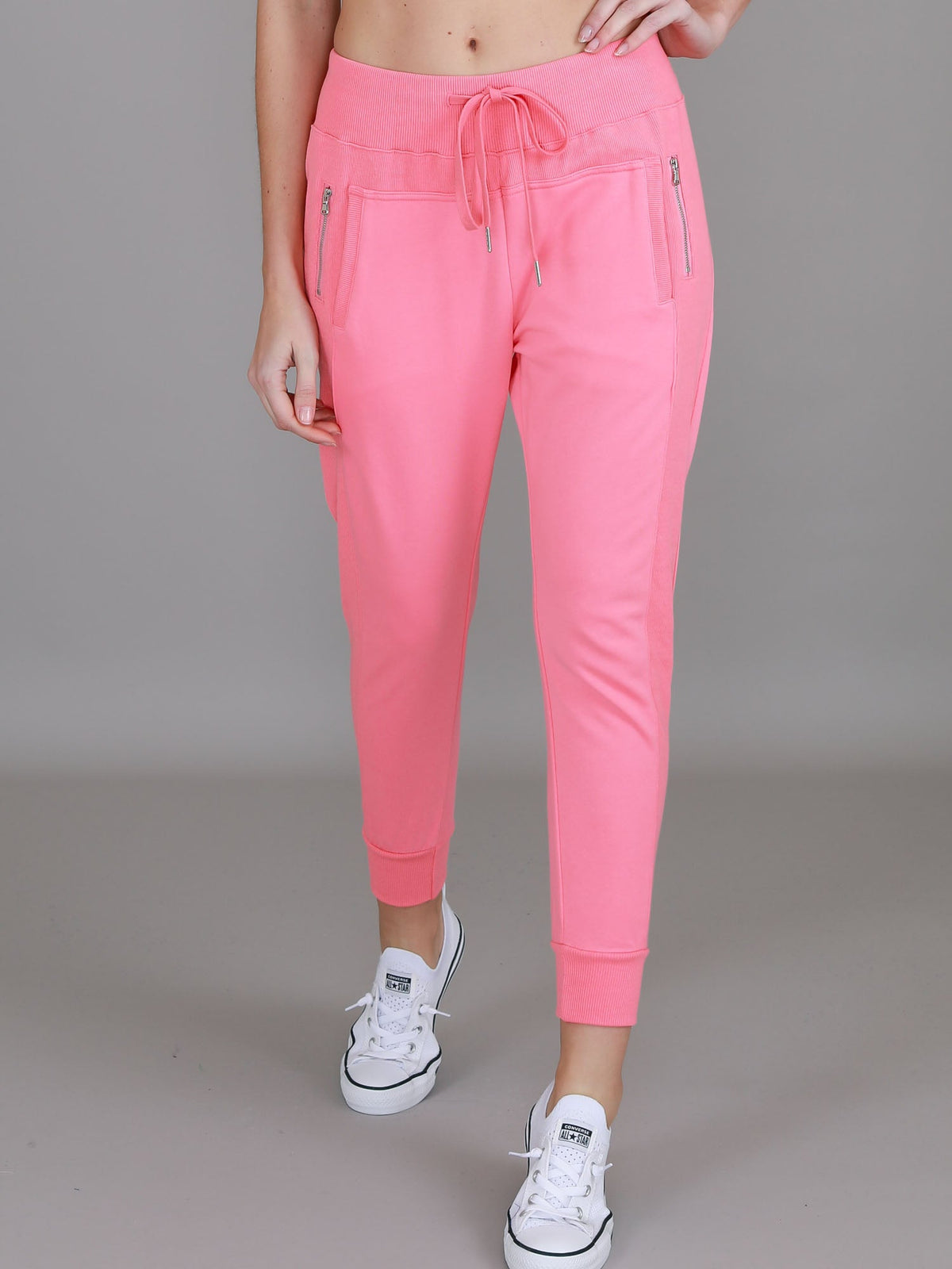 Byron | Women's Slim Fit Jogger Pants – Cotton French Terry