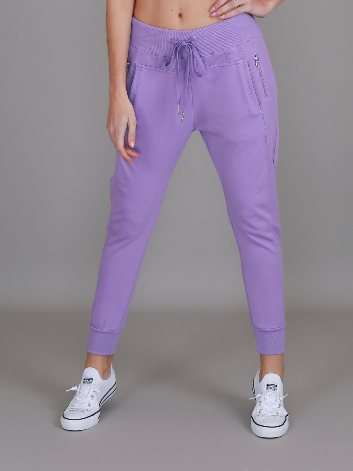 Byron | Women's Slim Fit Jogger Pants – Cotton French Terry