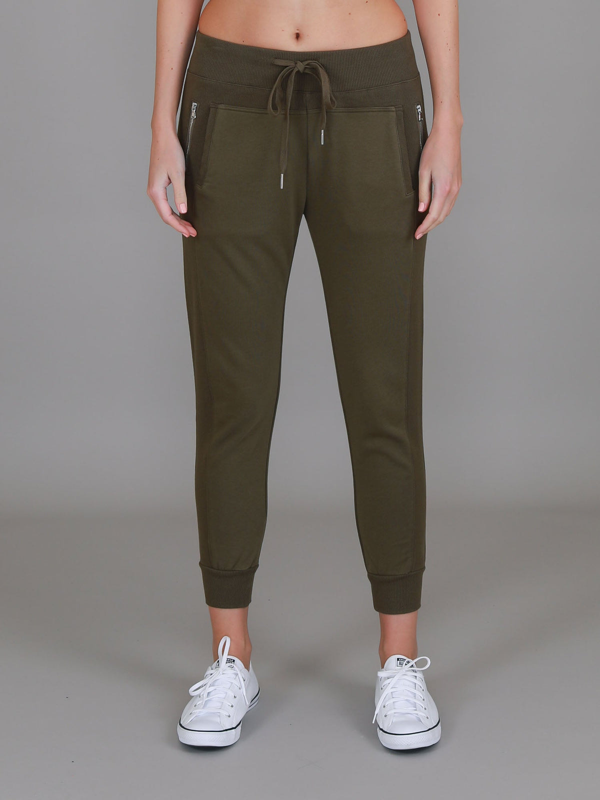 Byron | Women's Slim Fit Jogger Pants – Cotton French Terry