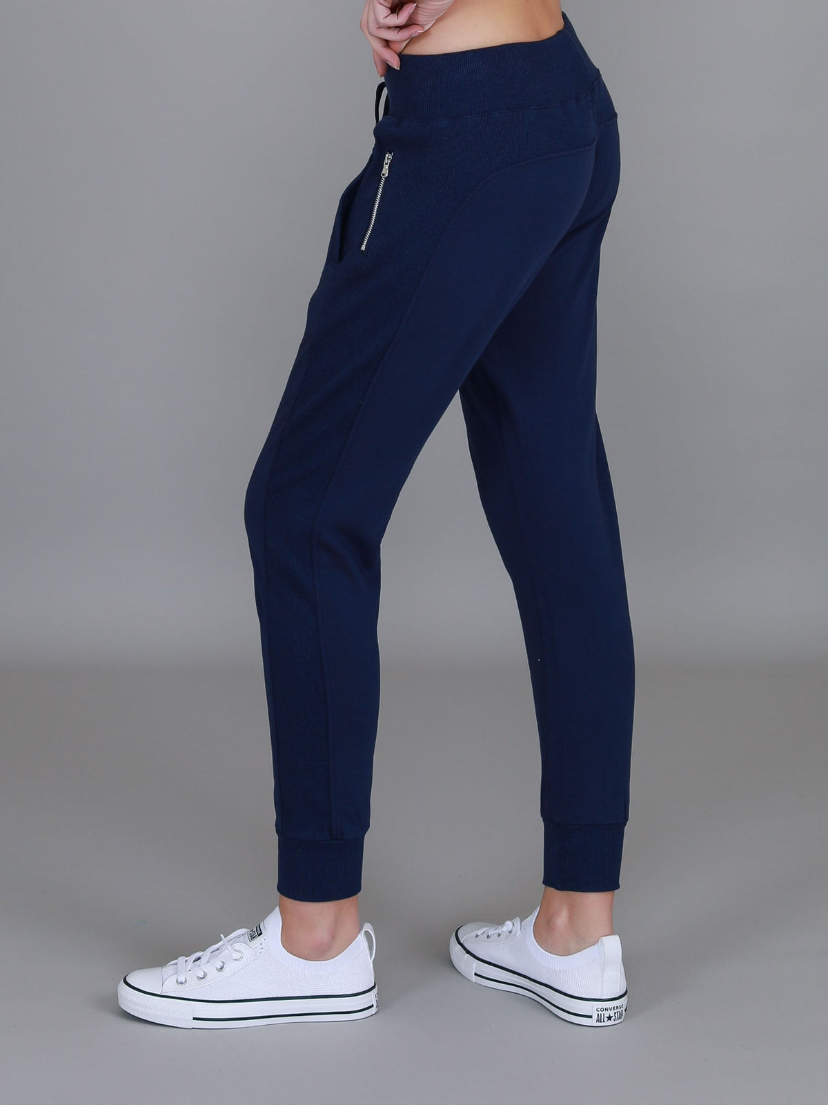 Byron | Women's Slim Fit Jogger Pants – Cotton French Terry