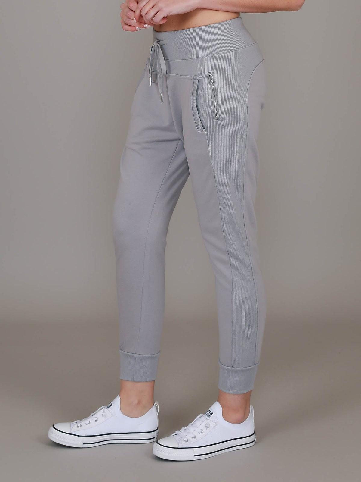 Byron | Women's Slim Fit Jogger Pants – Cotton French Terry