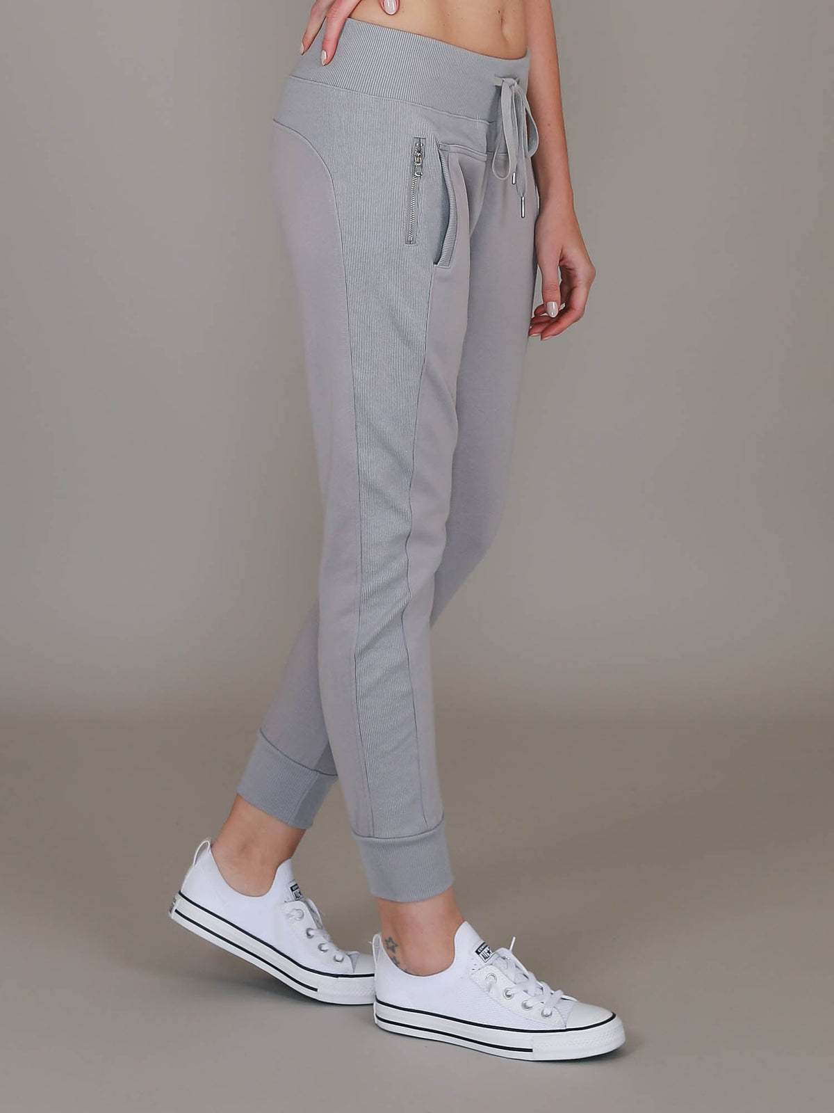 Byron | Women's Slim Fit Jogger Pants – Cotton French Terry
