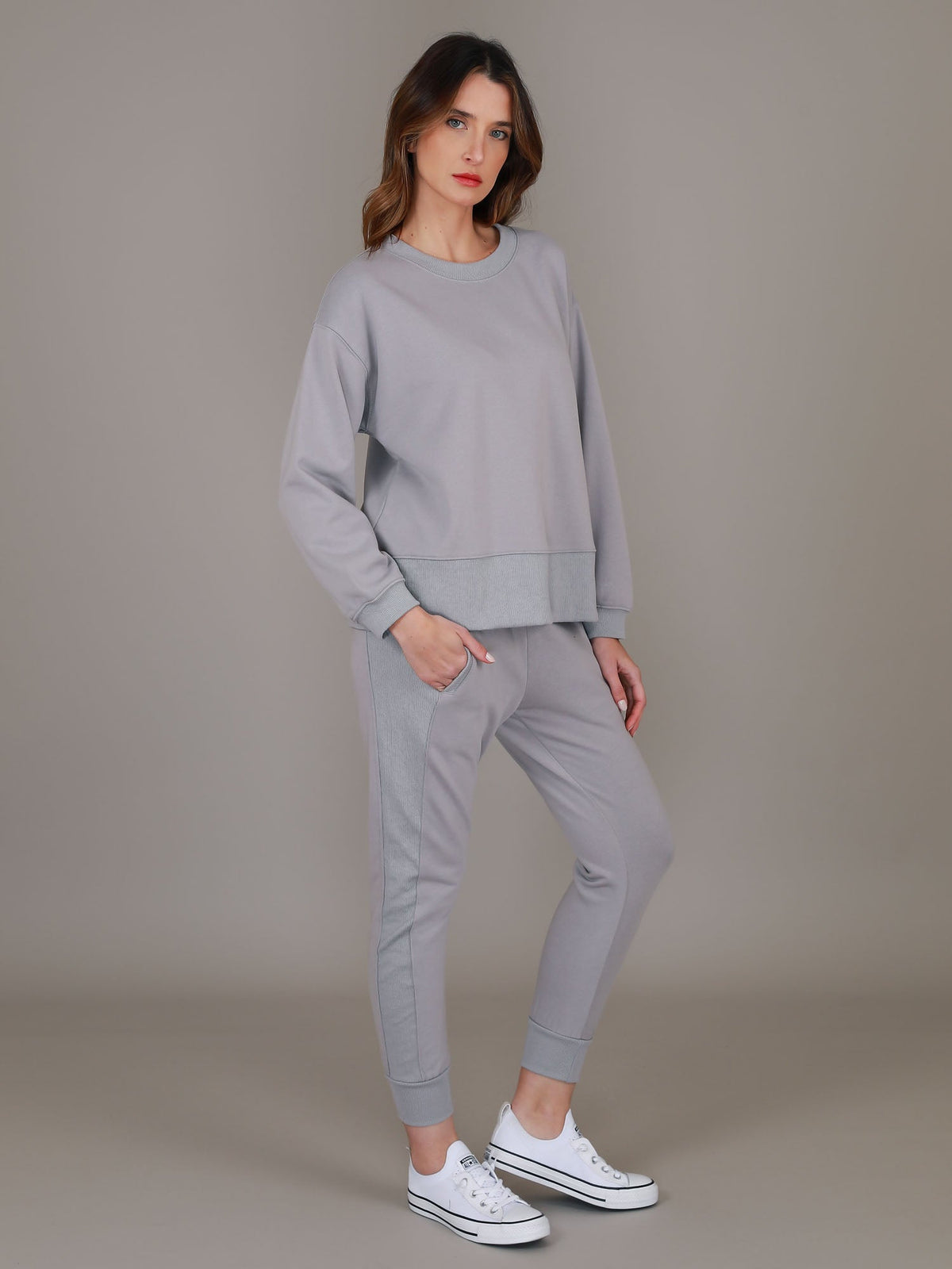 Byron | Women's Slim Fit Jogger Pants – Cotton French Terry