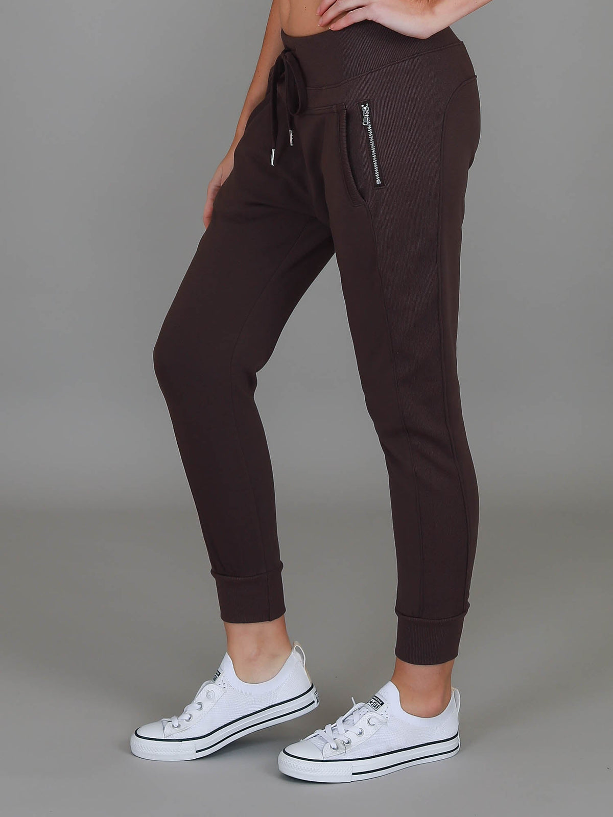 Byron | Women's Slim Fit Jogger Pants – Cotton French Terry