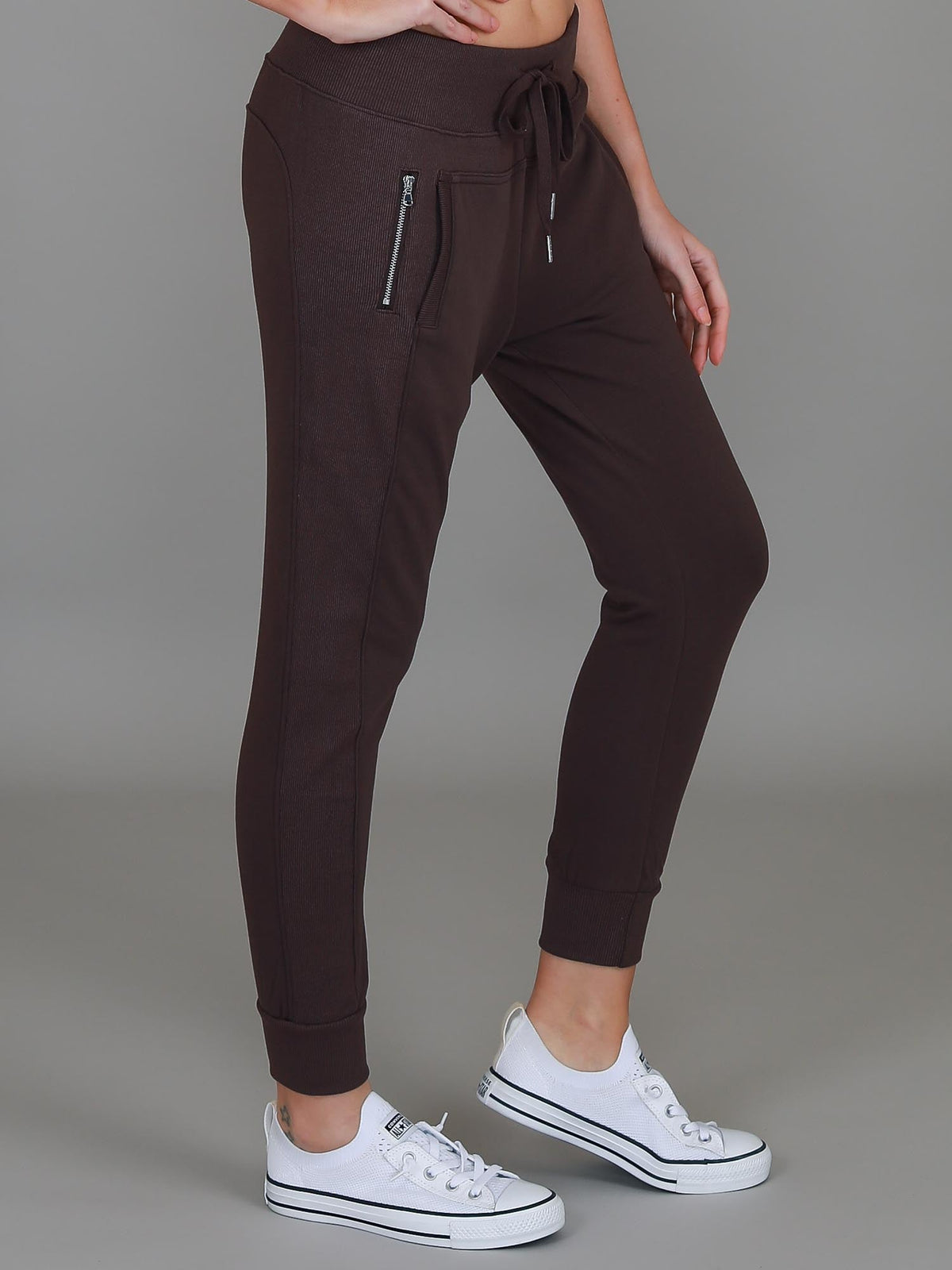 Byron | Women's Slim Fit Jogger Pants – Cotton French Terry