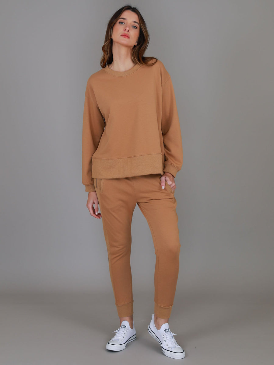 Byron | Women's Slim Fit Jogger Pants – Cotton French Terry