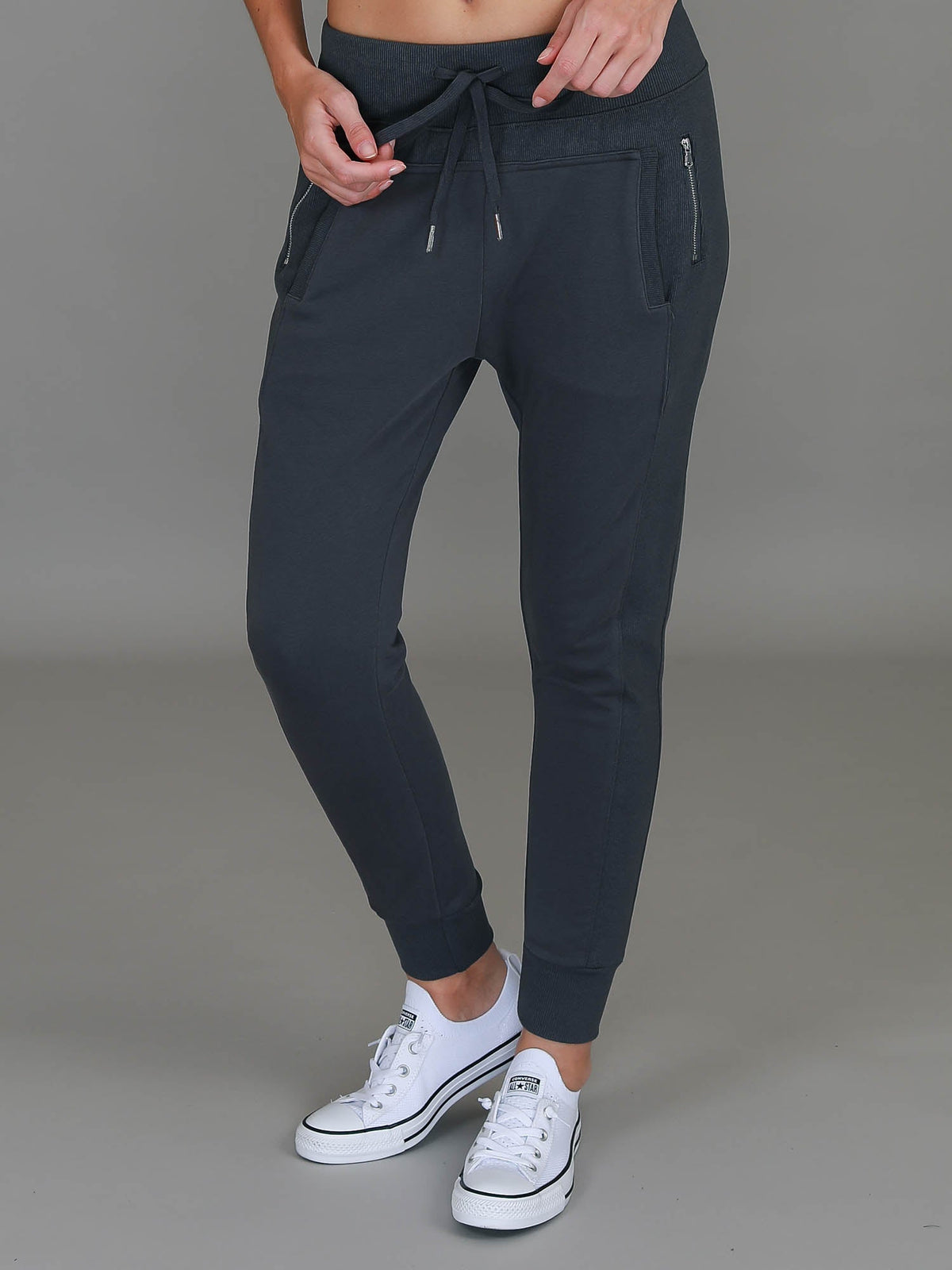 Byron | Women's Slim Fit Jogger Pants – Cotton French Terry