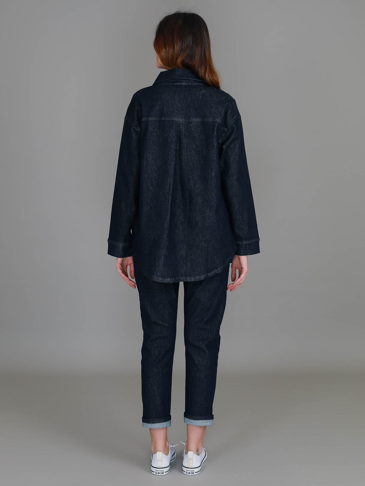 Berwick | Women's Denim Shacket – Stretch Denim