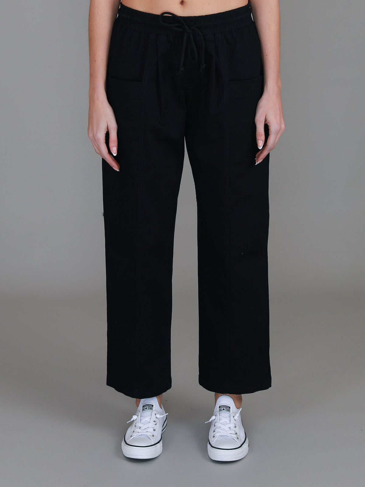 Marcia | Women's Straight Leg Utility Jogger – Cotton Twill