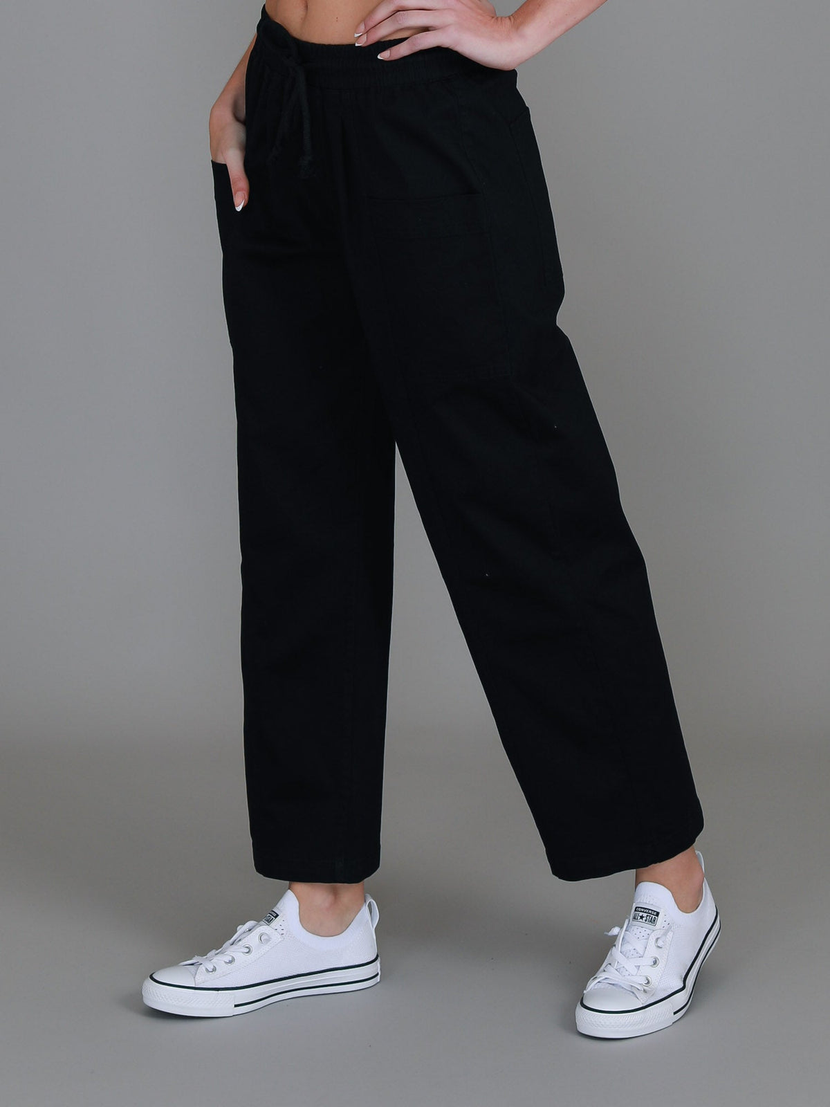Marcia | Women's Straight Leg Utility Jogger – Cotton Twill
