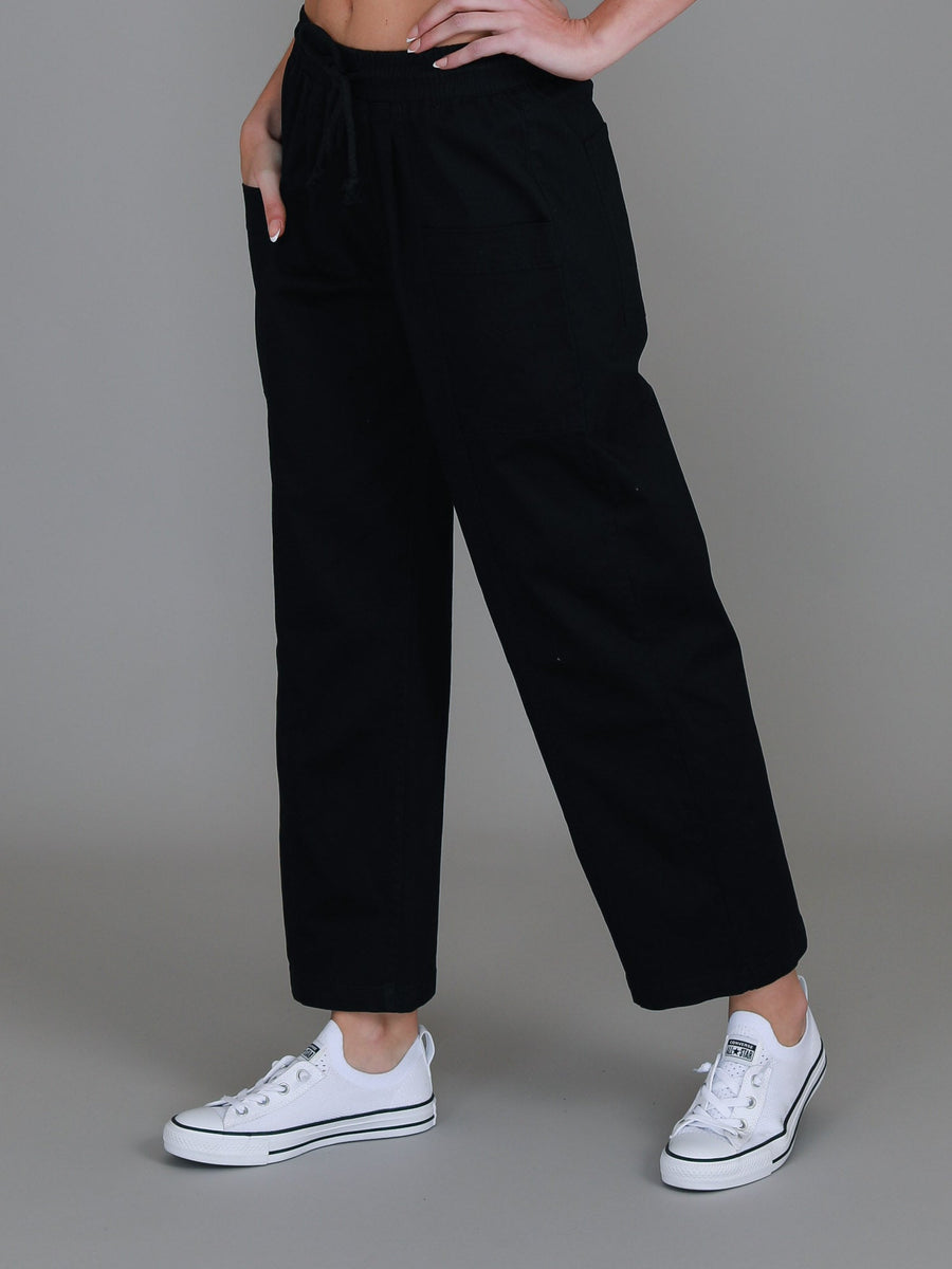 Marcia | Women's Straight Leg Utility Jogger – Cotton Twill