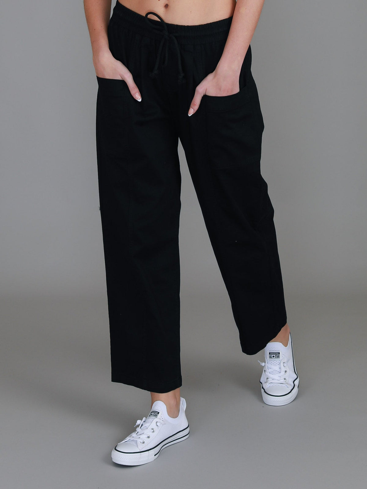 Marcia | Women's Straight Leg Utility Jogger – Cotton Twill