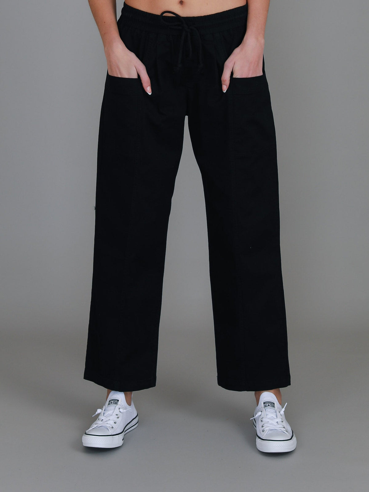 Marcia | Women's Straight Leg Utility Jogger – Cotton Twill