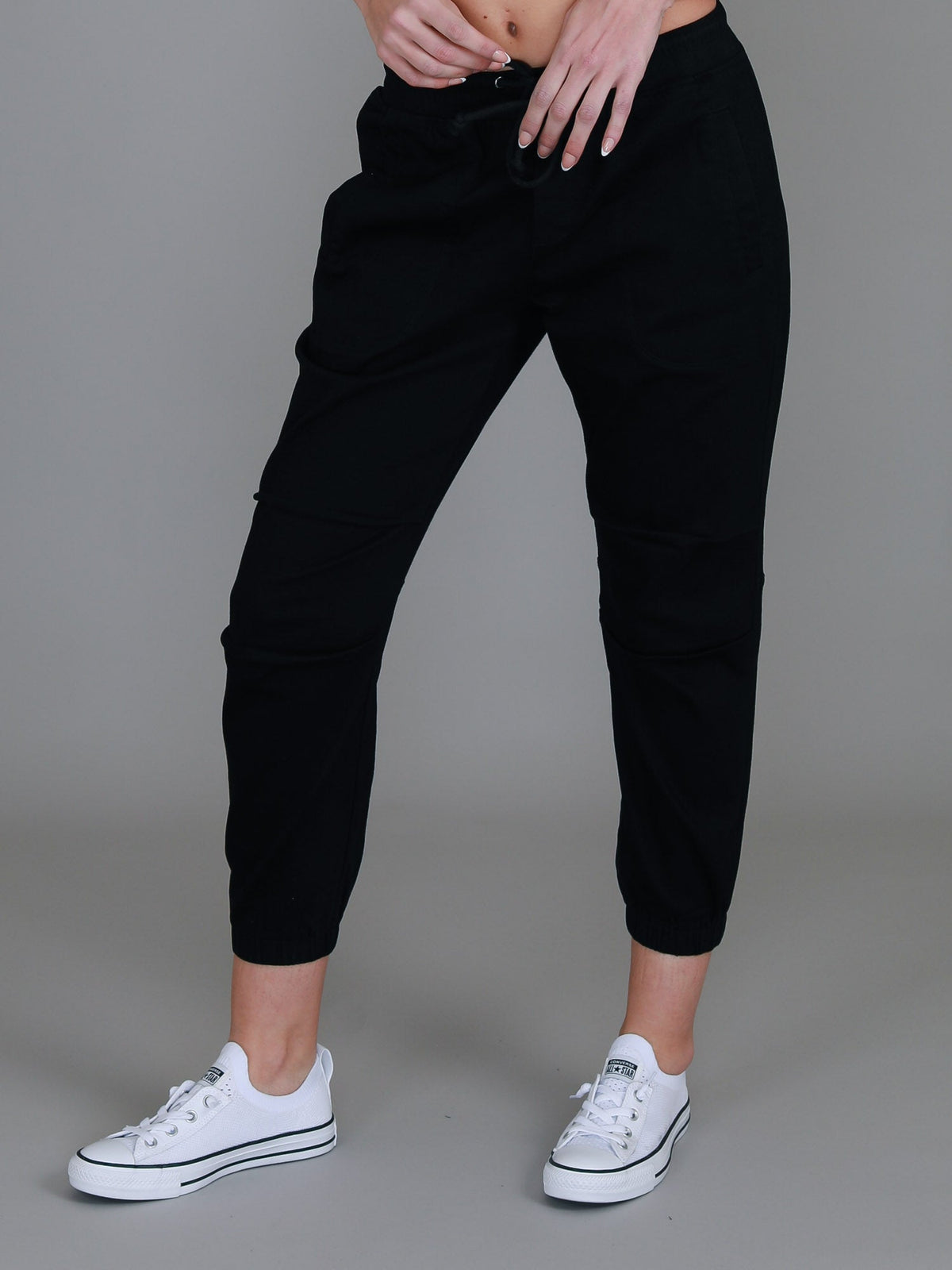 Torquay | Women's Pleated Chino Jogger – Cotton Twill