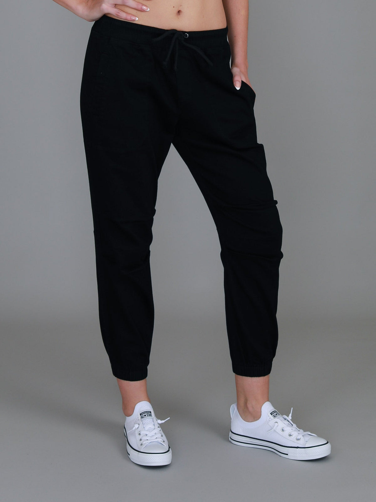 Torquay | Women's Pleated Chino Jogger – Cotton Twill