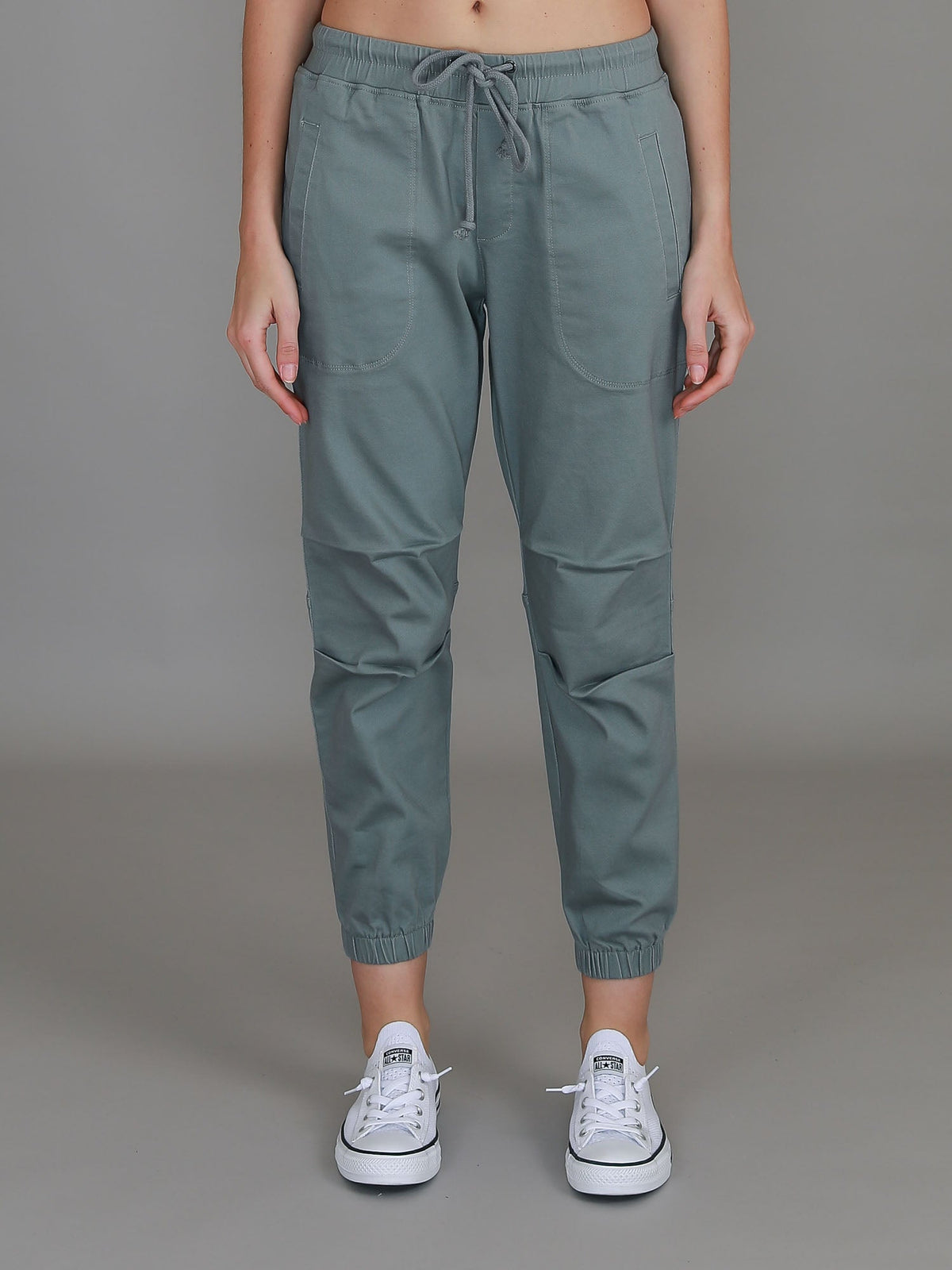 Torquay | Women's Pleated Chino Jogger – Cotton Twill