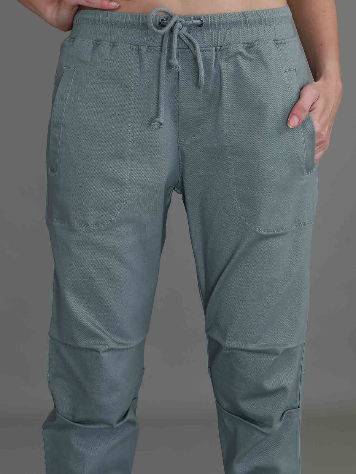 Torquay | Women's Pleated Chino Jogger – Cotton Twill
