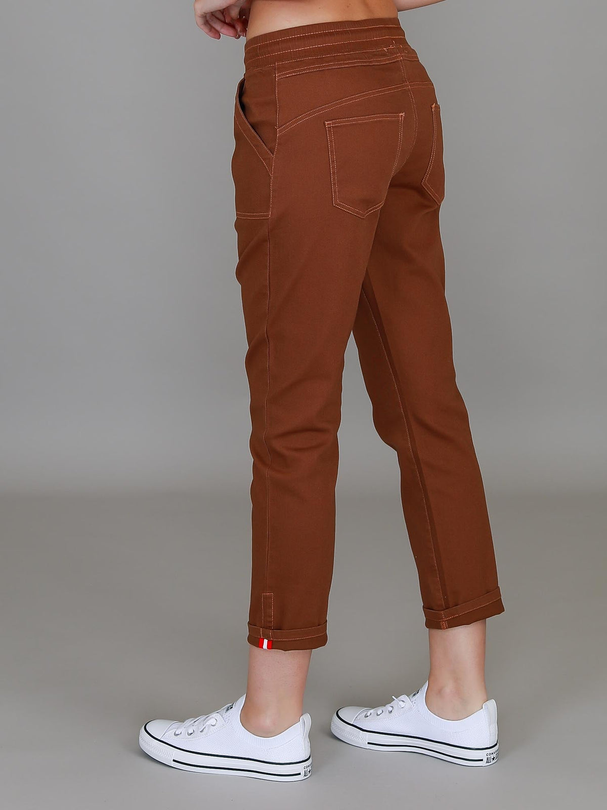 Augusta | Women's Stretch Chino Joggers – Cotton Twill