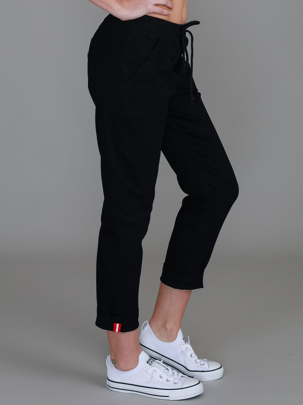 Augusta | Women's Stretch Chino Joggers – Cotton Twill