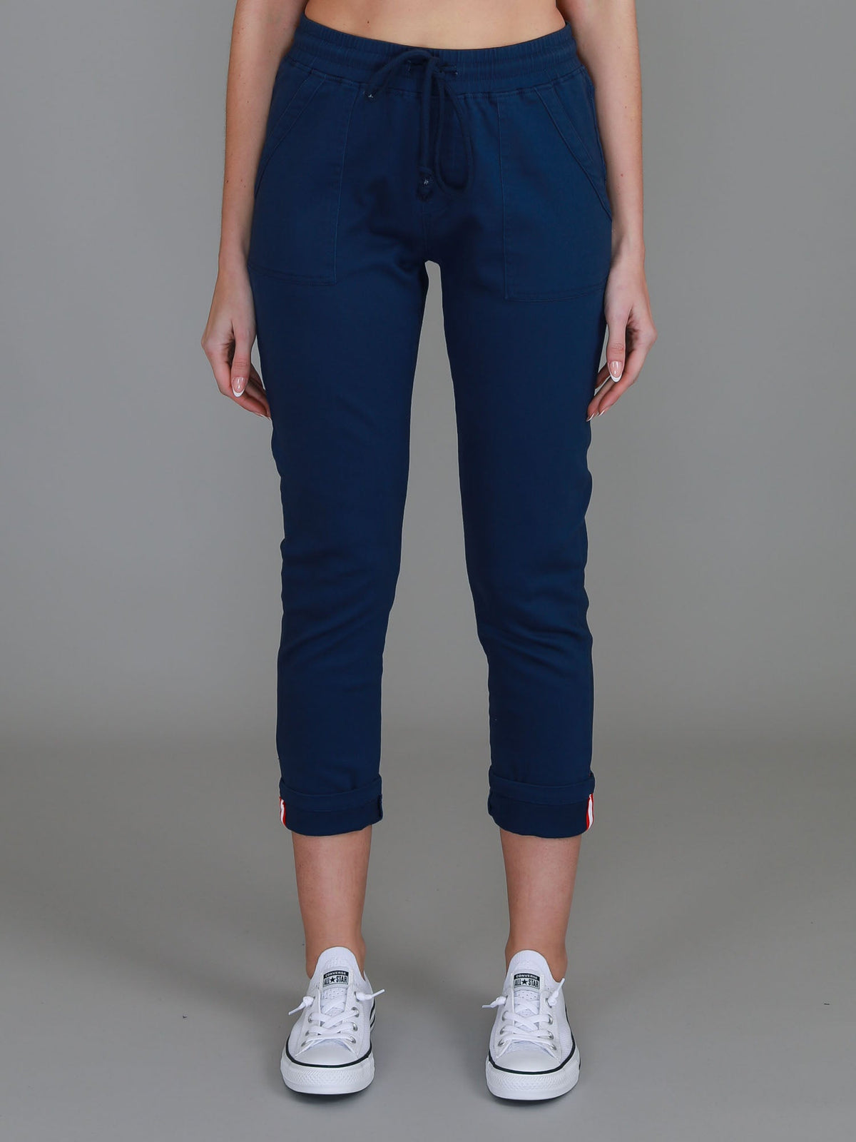 Augusta | Women's Stretch Chino Joggers – Cotton Twill