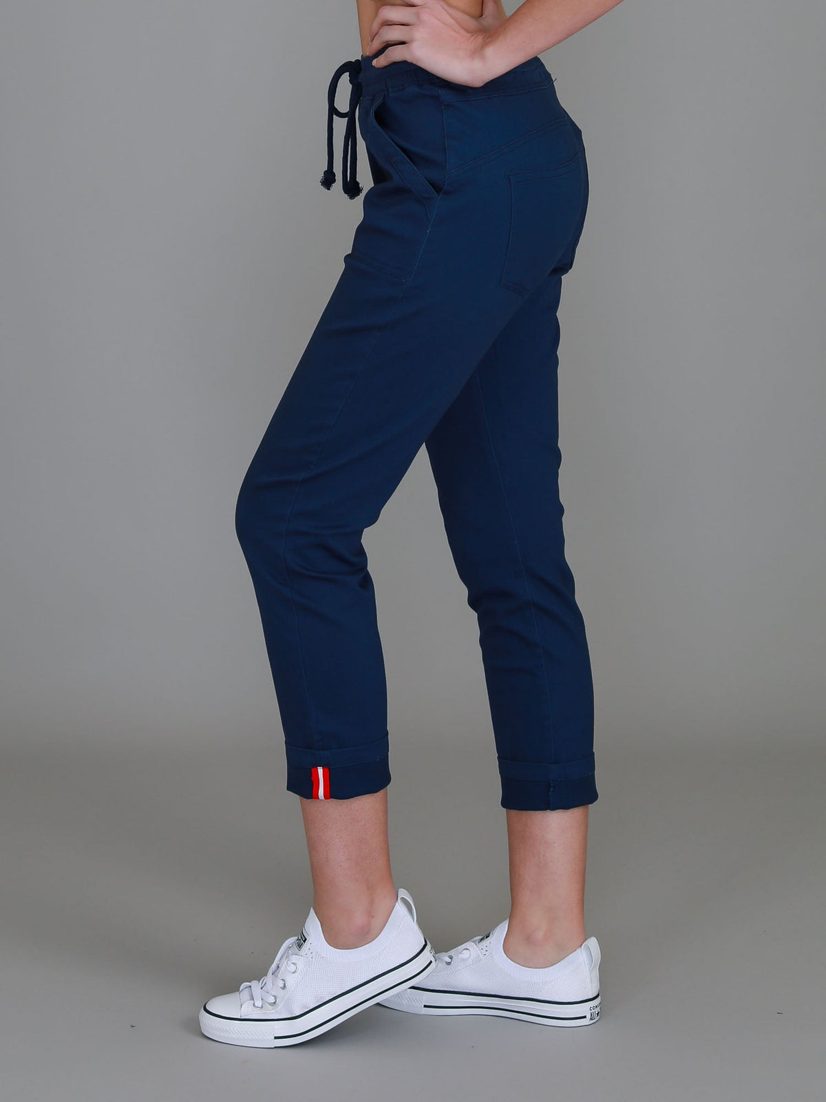 Augusta | Women's Stretch Chino Joggers – Cotton Twill