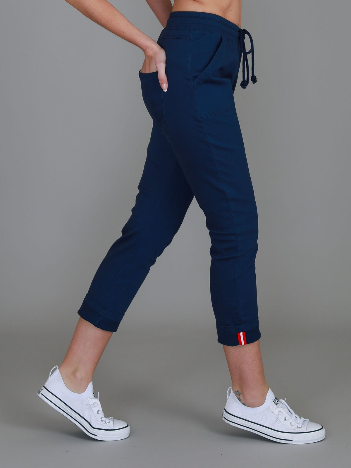 Augusta | Women's Stretch Chino Joggers – Cotton Twill