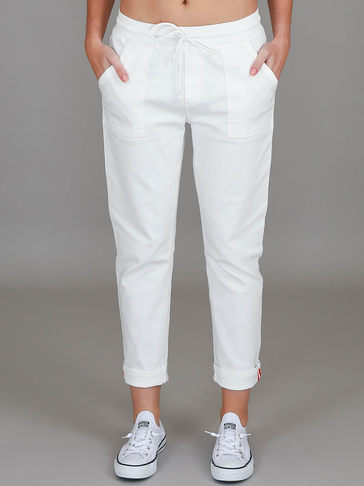 Augusta | Women's Stretch Chino Joggers – Cotton Twill
