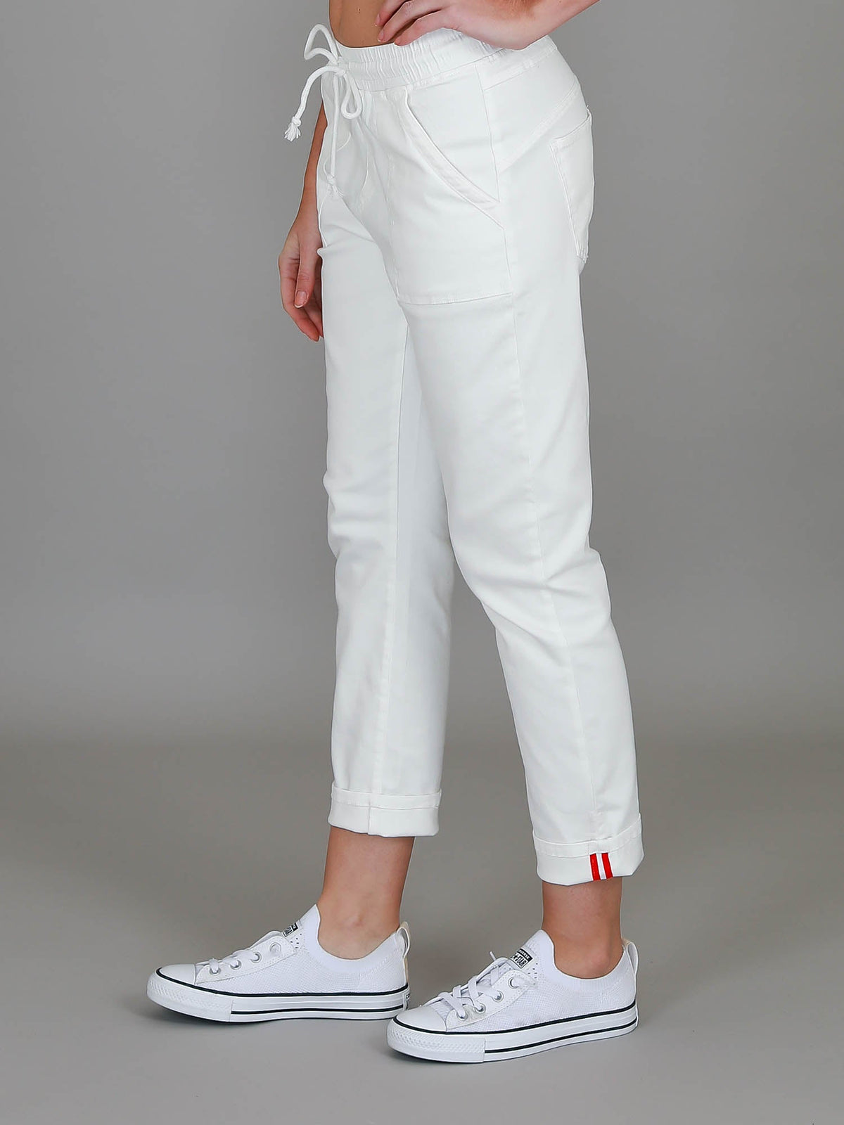 Augusta | Women's Stretch Chino Joggers – Cotton Twill