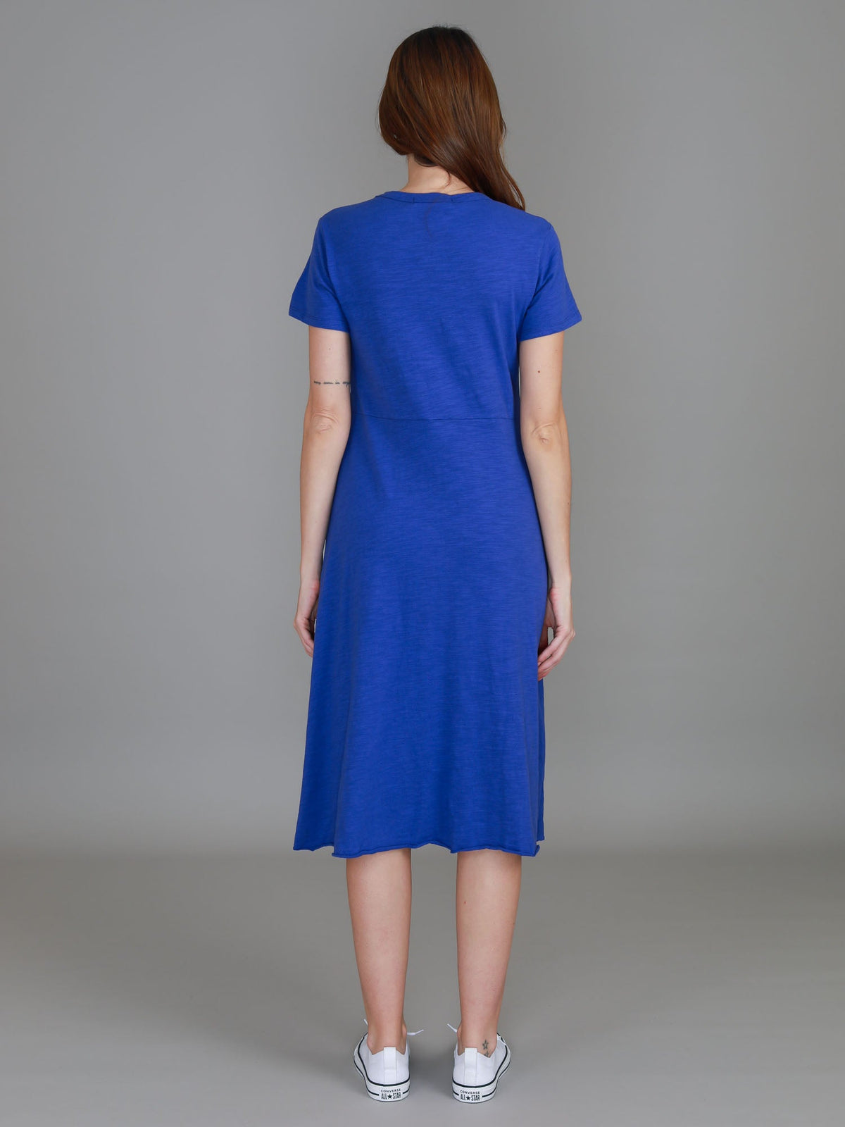 Nala | Women's Midi T Shirt Dress – Cotton Jersey