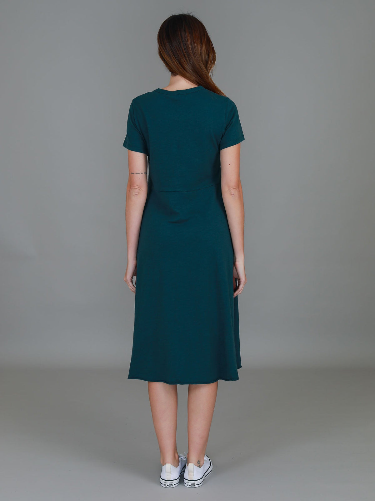 Nala | Women's Midi T Shirt Dress – Cotton Jersey