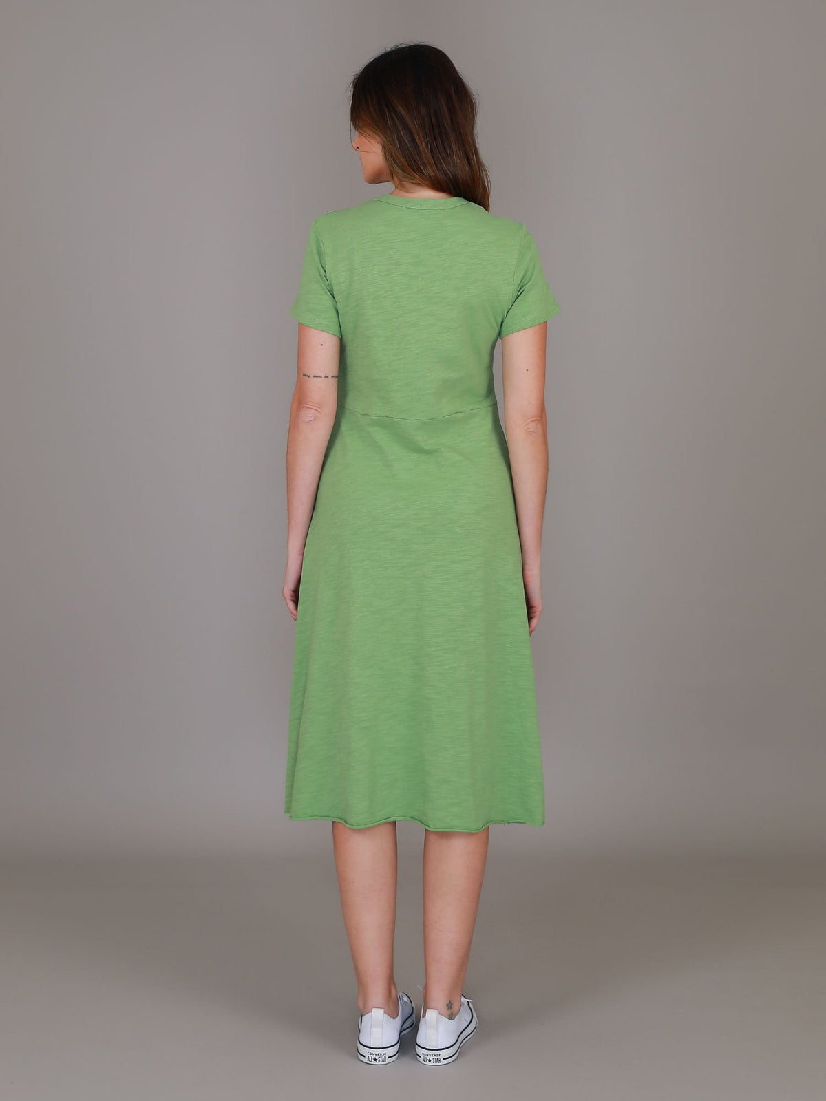 Nala | Women's Midi T Shirt Dress – Cotton Jersey