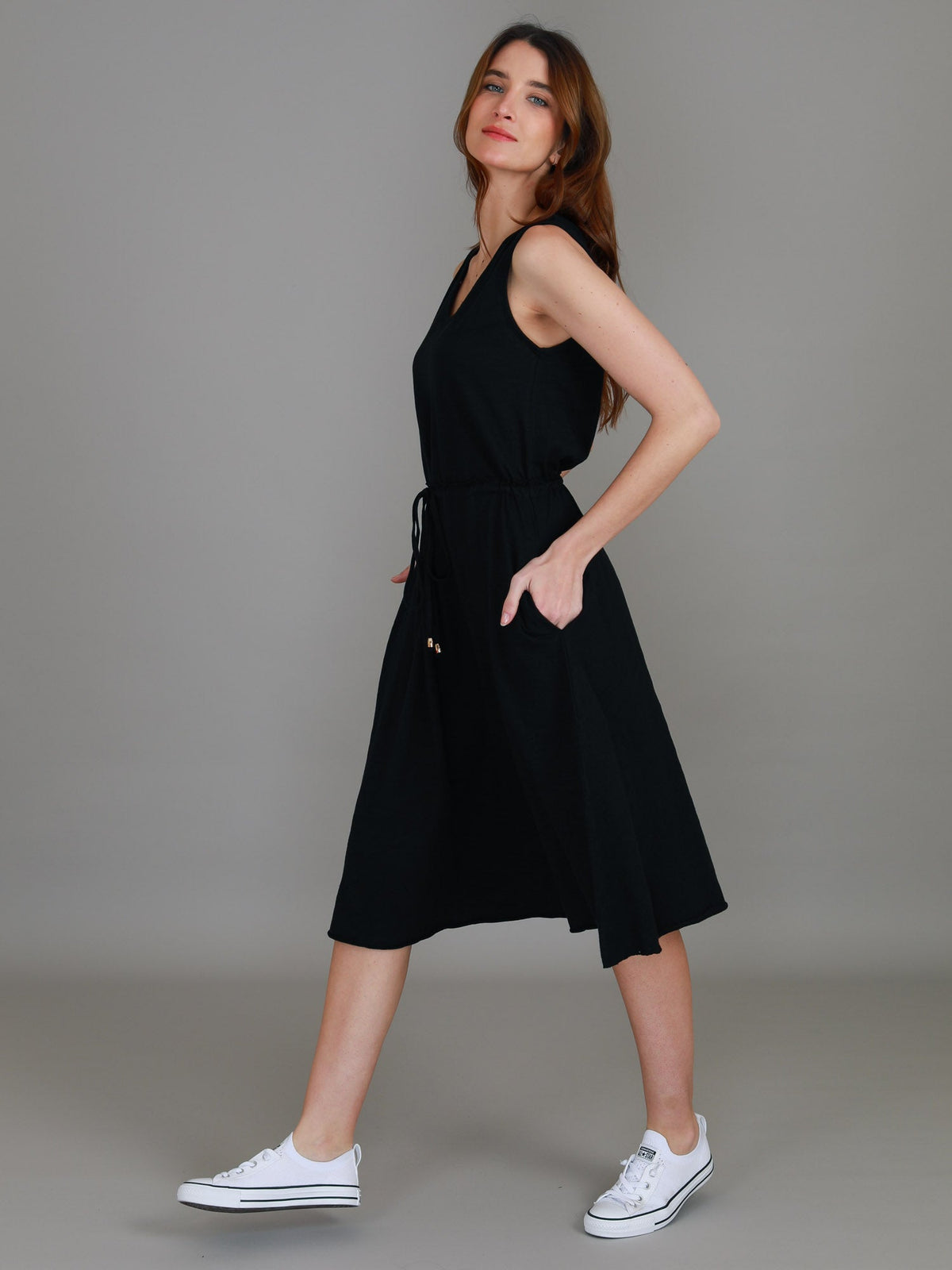 Agatha Drawstring Dress