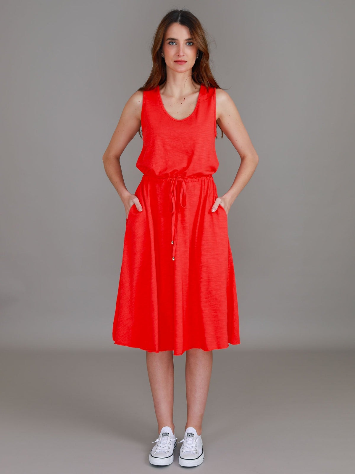 Agatha Drawstring Dress
