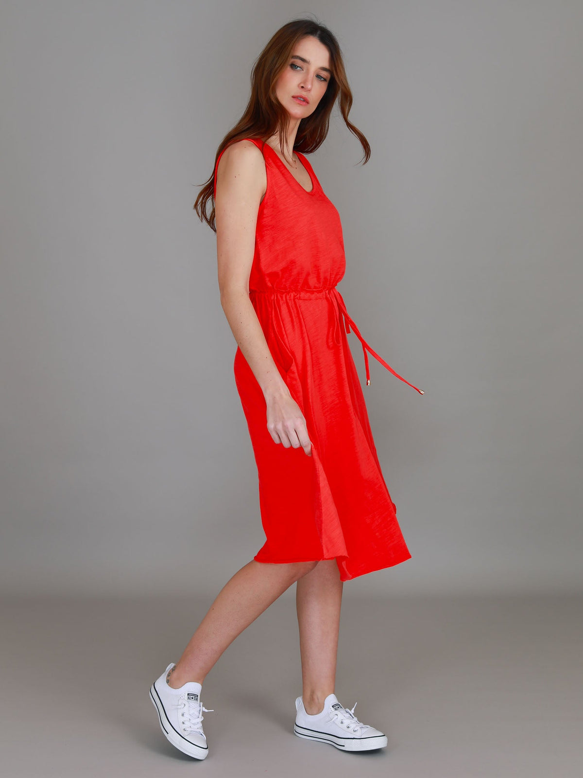 Agatha Drawstring Dress