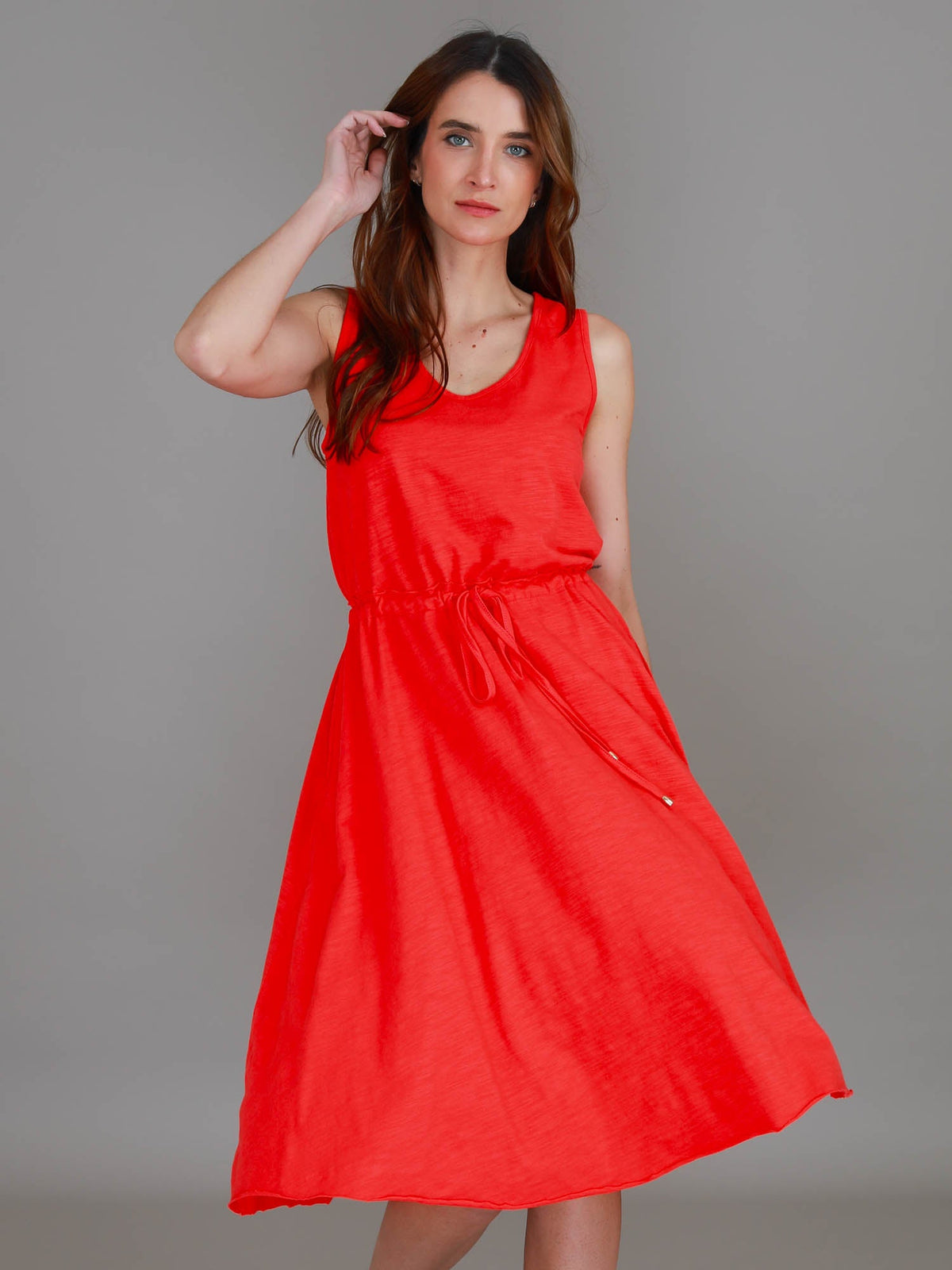 Agatha Drawstring Dress
