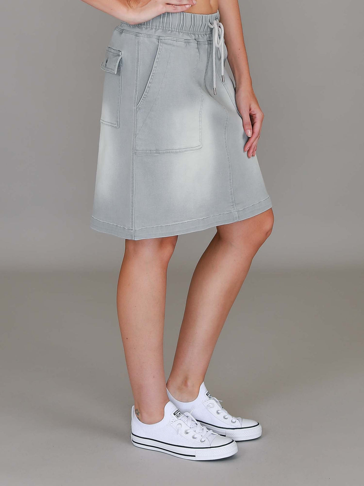 Pisces | Women's Utility Skirt – Denim