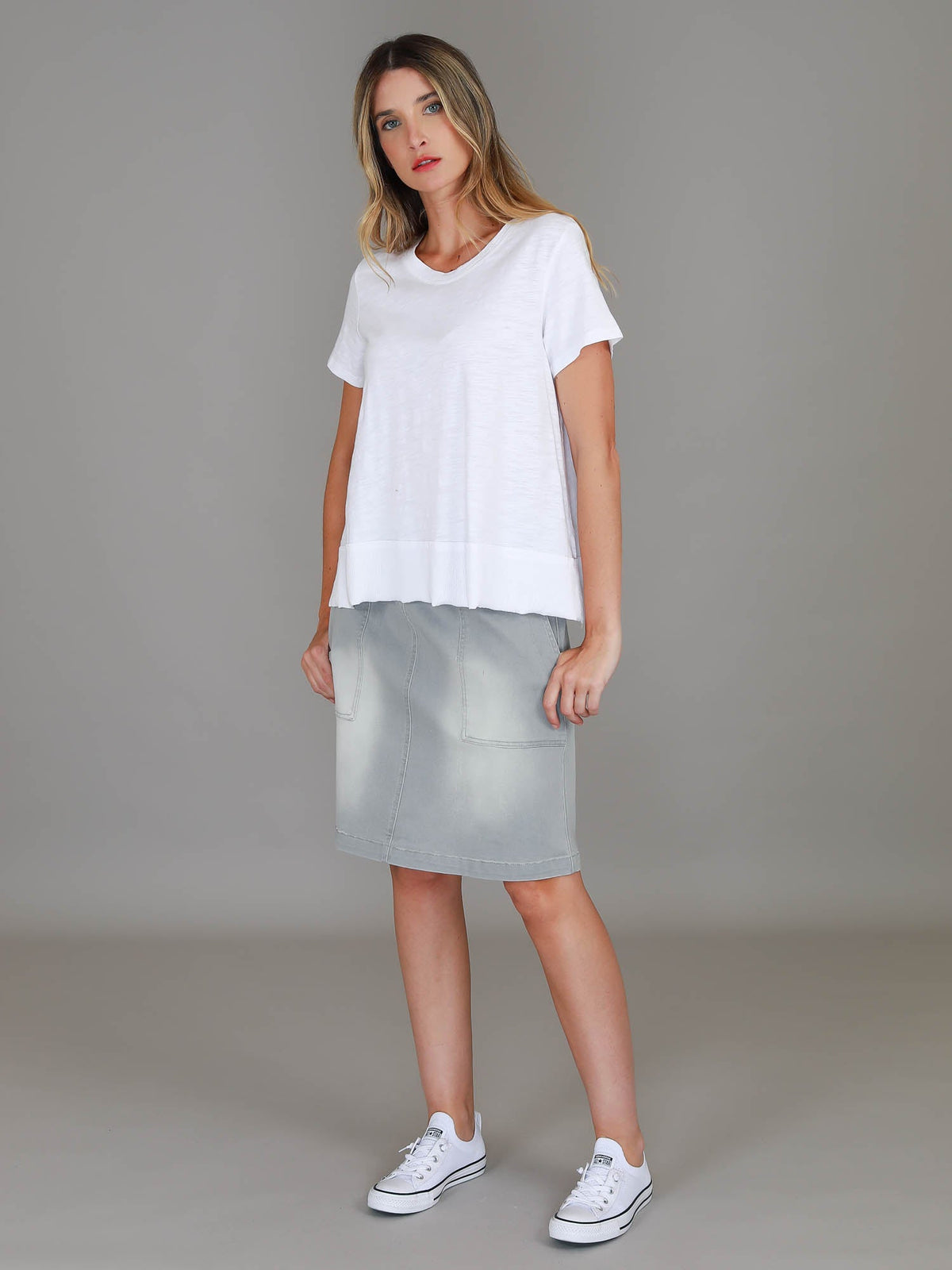 Pisces | Women's Utility Skirt – Denim