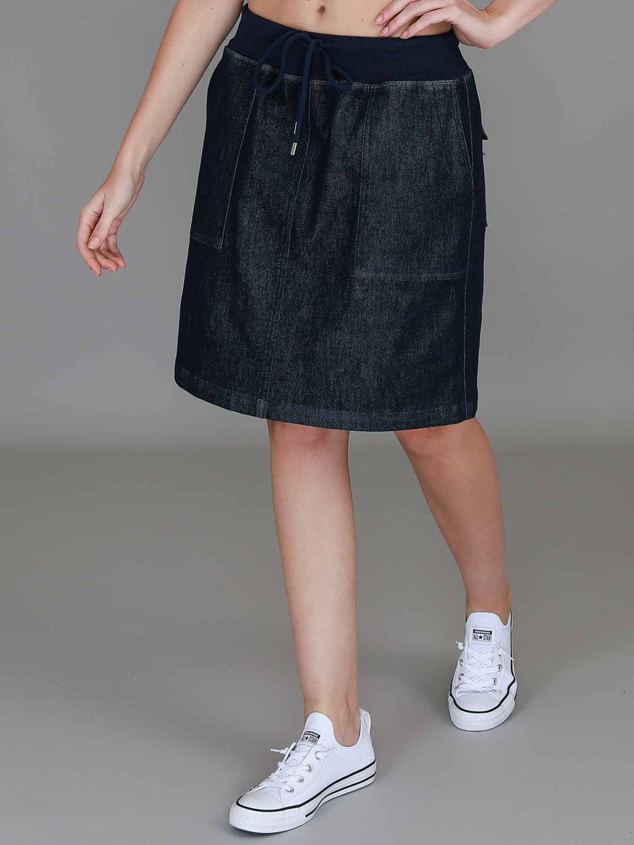 Pisces | Women's Utility Skirt – Denim