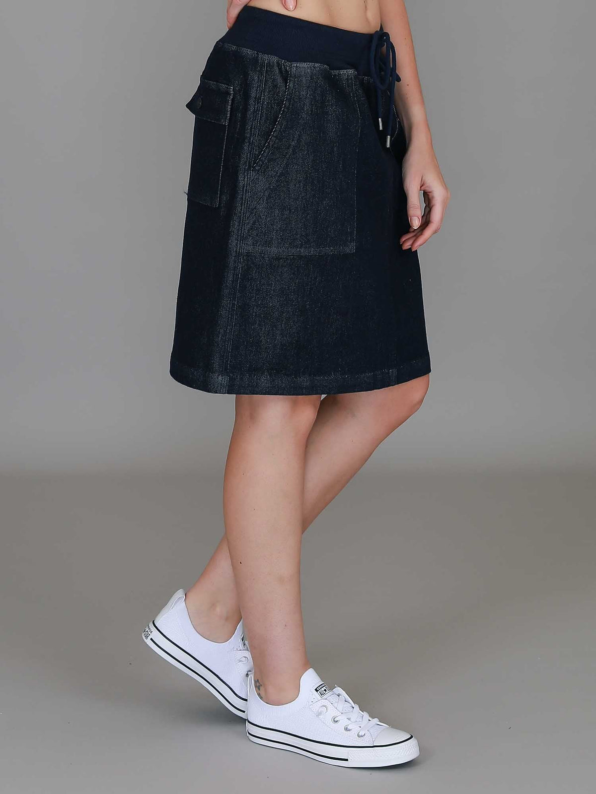 Pisces | Women's Utility Skirt – Denim